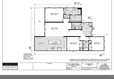 Layout Drawing L-101 – Project 157-4264H
