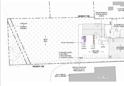6 Stanley Street – Lower Level Occupancy Layout (Outdoor)