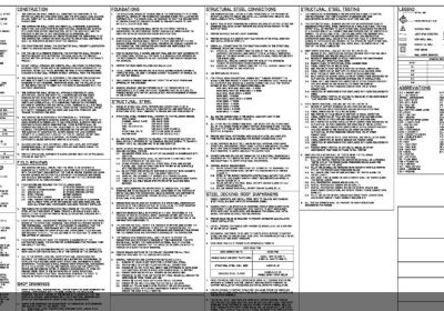 Structural Drawings – Project 25-037 (Redacted)