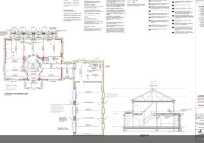 Structure Over Ground – Sheet A0 (Ground Level)