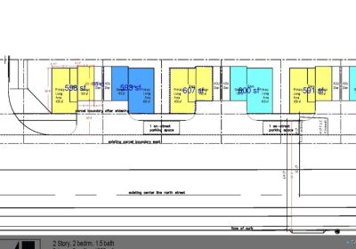 4-Lot Subdivision – 8 Townhomes & 8 ADUs