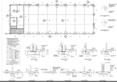 Commercial Building – Structural Design Drawings