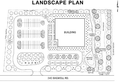 Construction Plan with Landscape Design