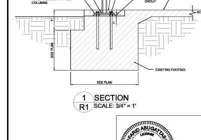 Sliding Parking System – Foundation Design R1