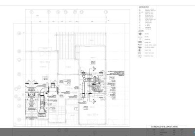 MEP Air Conditioning Layout – First Floor (VL-104)