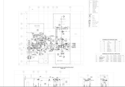 MEP Air Conditioning Layout – Ground Floor (VL-103)