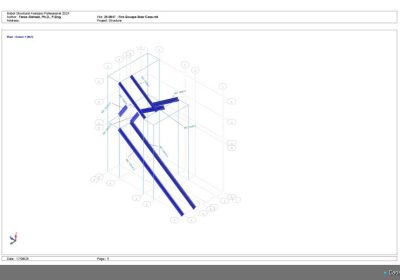 Staircase Stringers – Structural Section Details